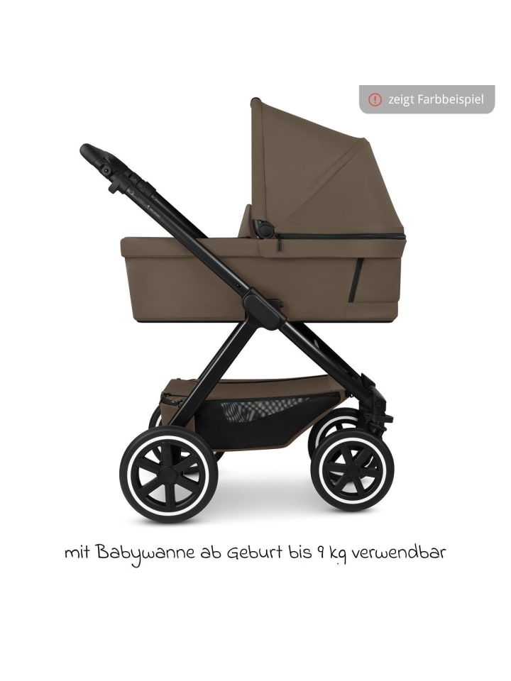 ABC-Design Kombi-Kinderwagen Samba 2 inkl. Babywanne in beige günstig kaufen onesize