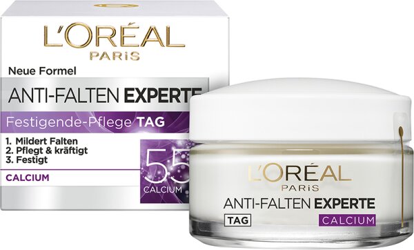 L'Oréal Paris Anti-Falten Experte Festigende-Pflege Tag Calcium 55+ Gesichtscreme