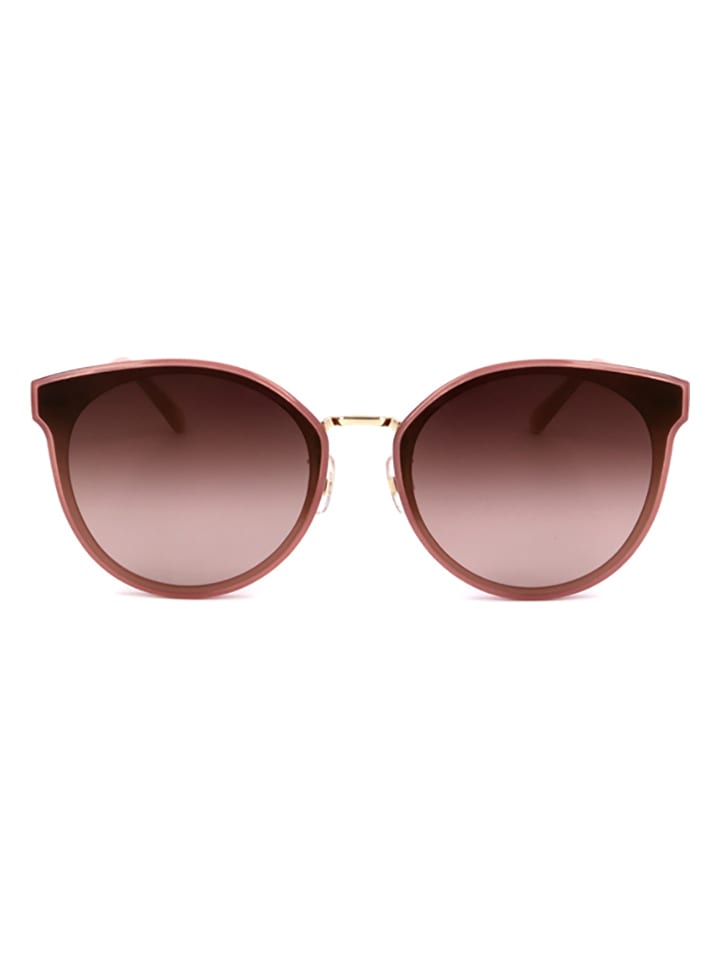 Swarovski Damen-Sonnenbrille in Rosa-Gold/ Braun günstig kaufen 64