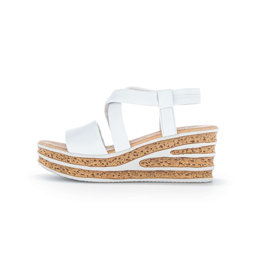 Gabor fashion Keilsandalette weiß