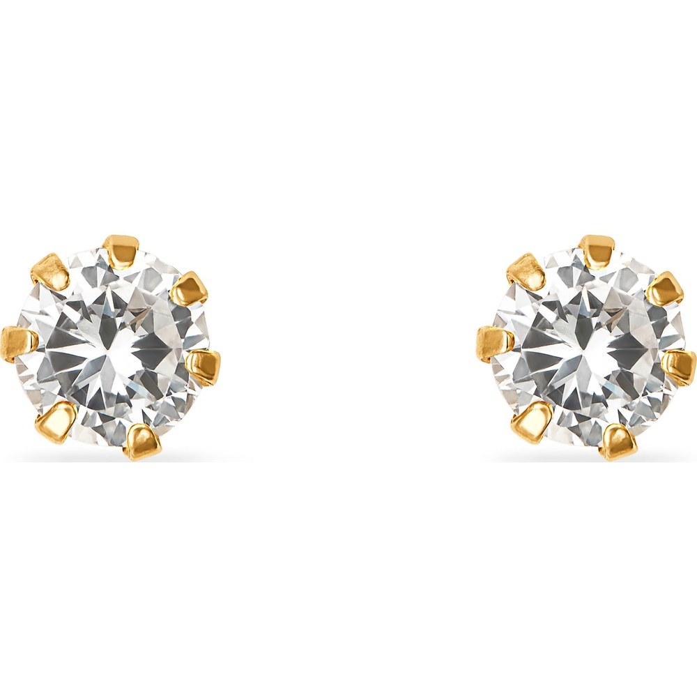 FAVS Boucles d'oreilles à fermoir à poussette 375 Or jaune Boucles d'oreilles