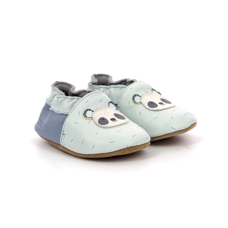 Chaussons cuir tannage vegetal Panda Master