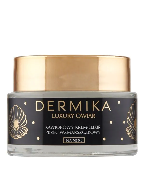 Dermika luksuzna noćna krema-eliksir protiv bora s kavijarom
