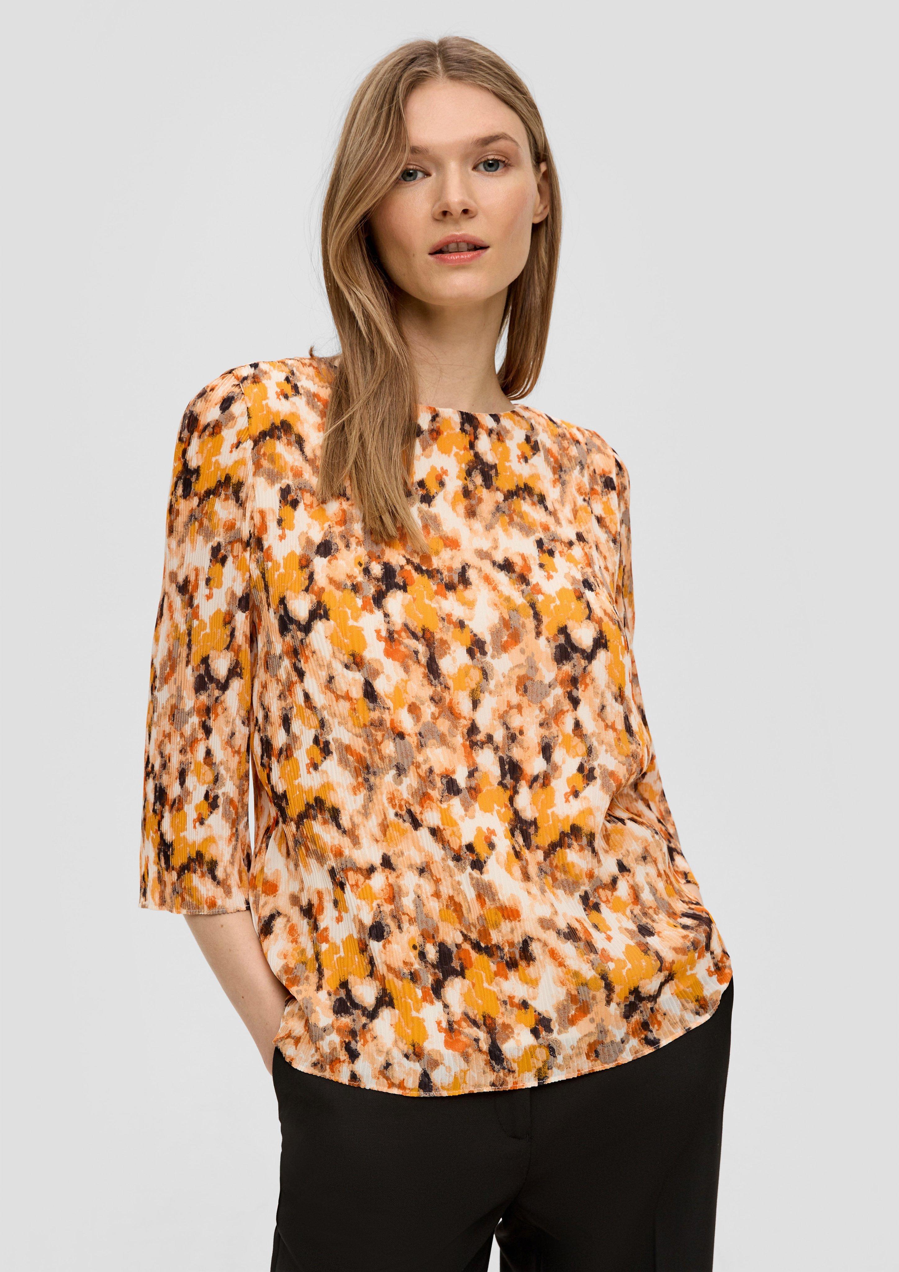 Chiffon-Bluse mit Webstruktur  2139195-07A5