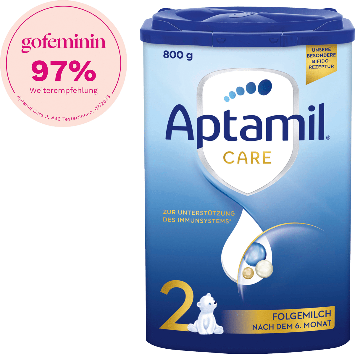 Folgemilch 2 Care nach dem 6. Monat, 800 g