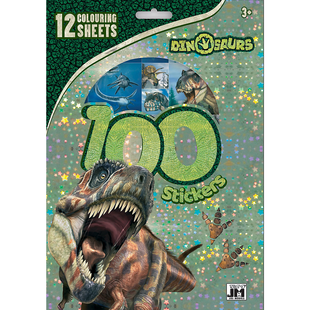 DINO 100 Aufkleber