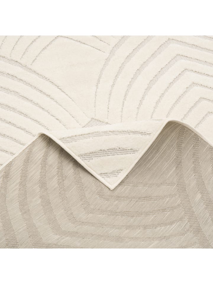 Pergamon Flachgewebe Teppich Sevilla in Weiss günstig kaufen