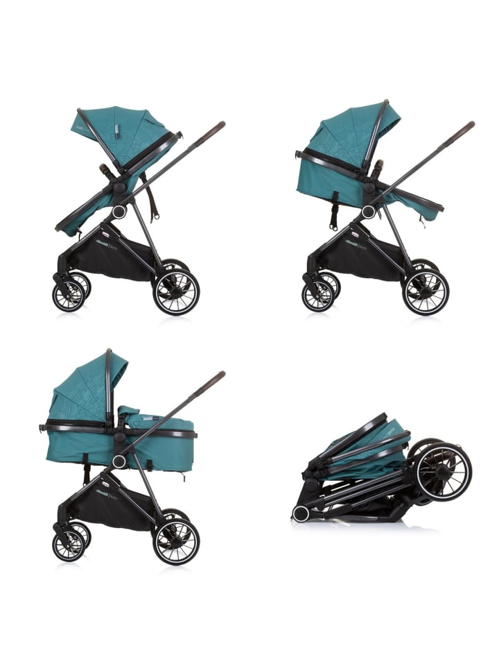 Chipolino Kinderwagen Aura 2 in 1 in grün günstig kaufen onesize
