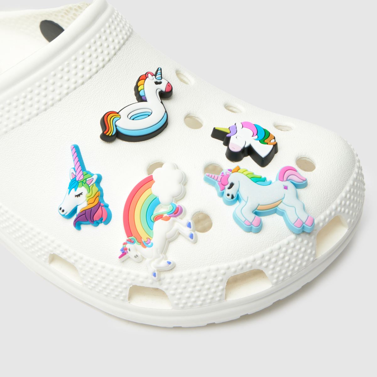 Crocs multifunkciós jibbitz kedvenc unikornisos hátizsák, 5 db-os