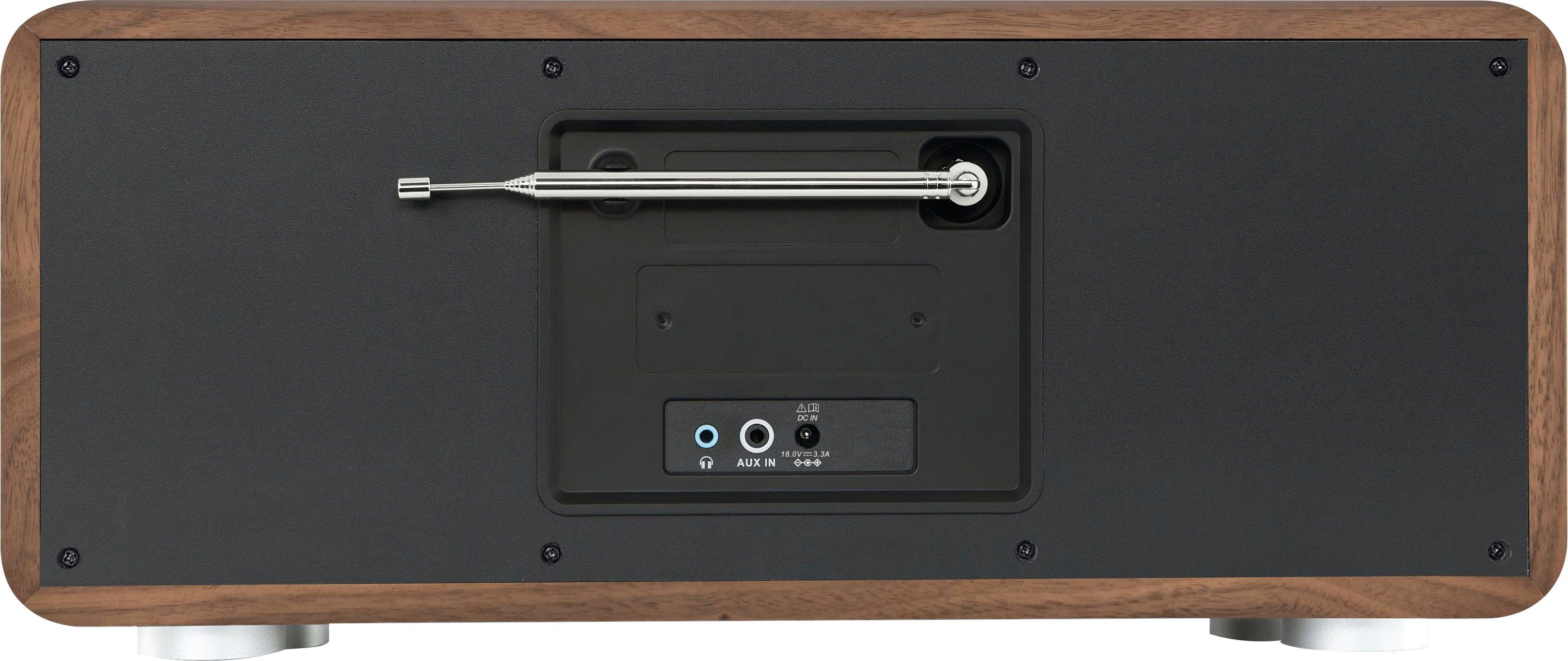 TechniSat DIGITRADIO 602 Internet-Radio (Digitalradio (DAB), UKW mit RDS, 70 W, Stereoanlage, CD-Player)