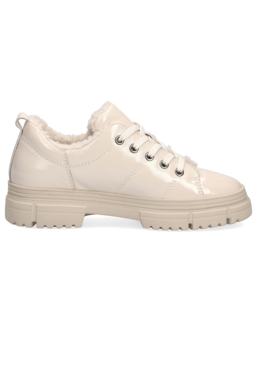 CAPRICE Freizeit Schnürer beige