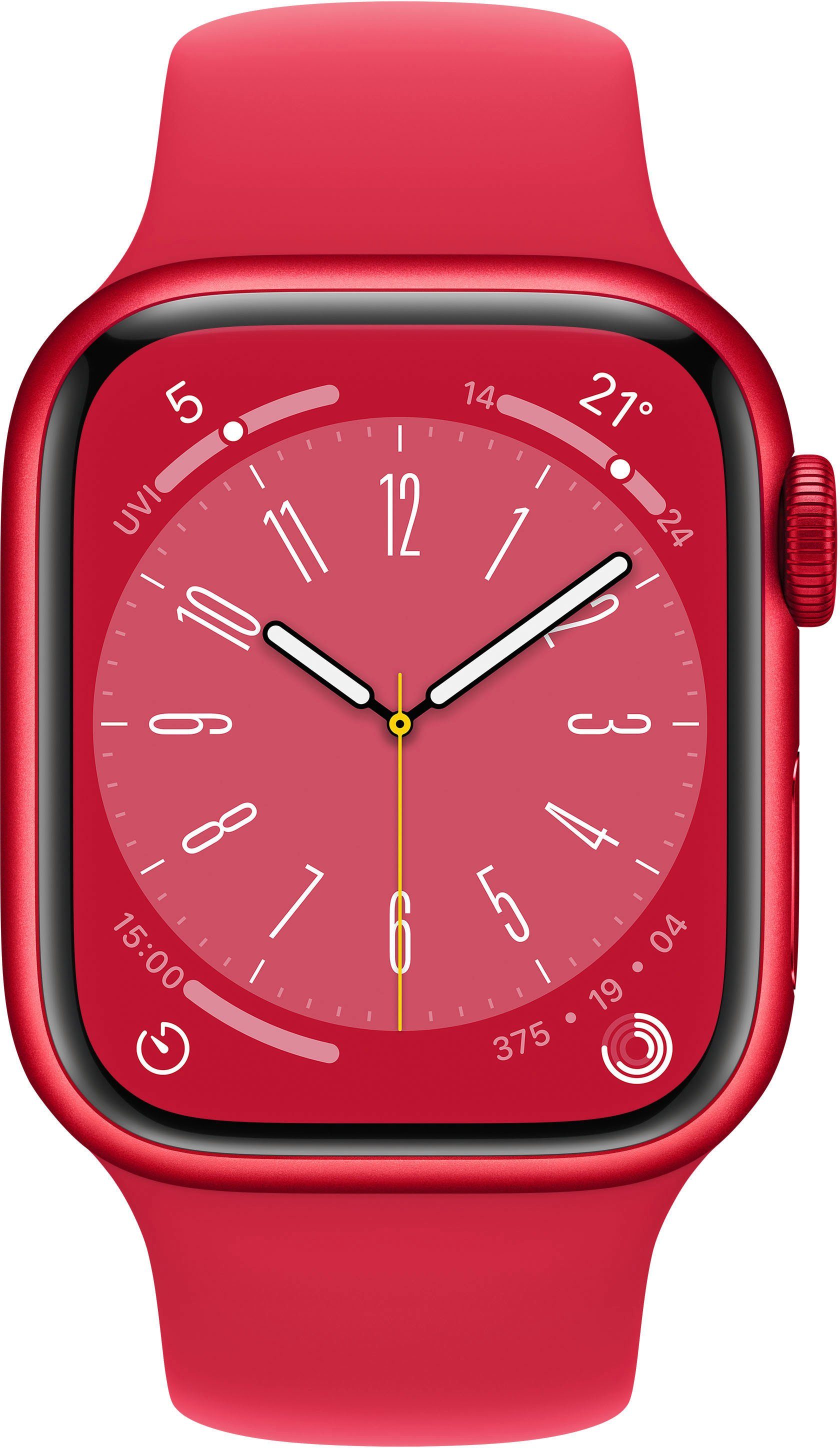 Apple Watch Series 8 GPS + Cellular 41mm Watch, Die Zukunft der Gesundheit. Am Handgelenk.