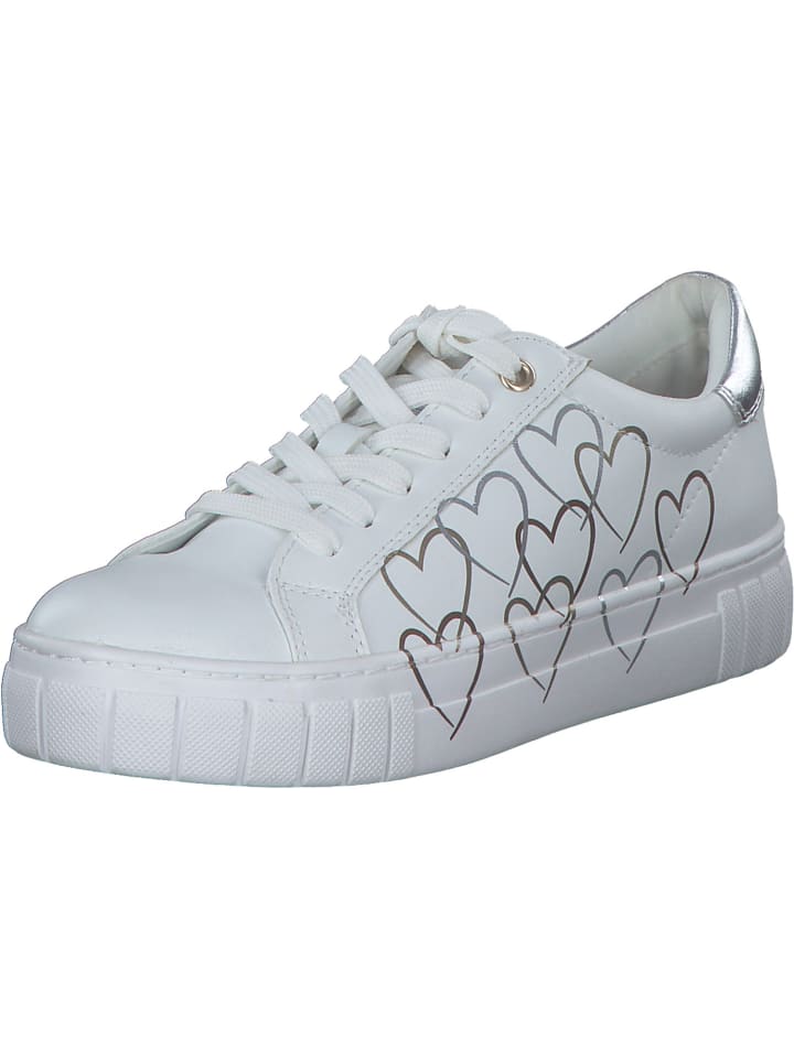 Marco Tozzi Schnürschuhe in WHITE/GOLD günstig kaufen