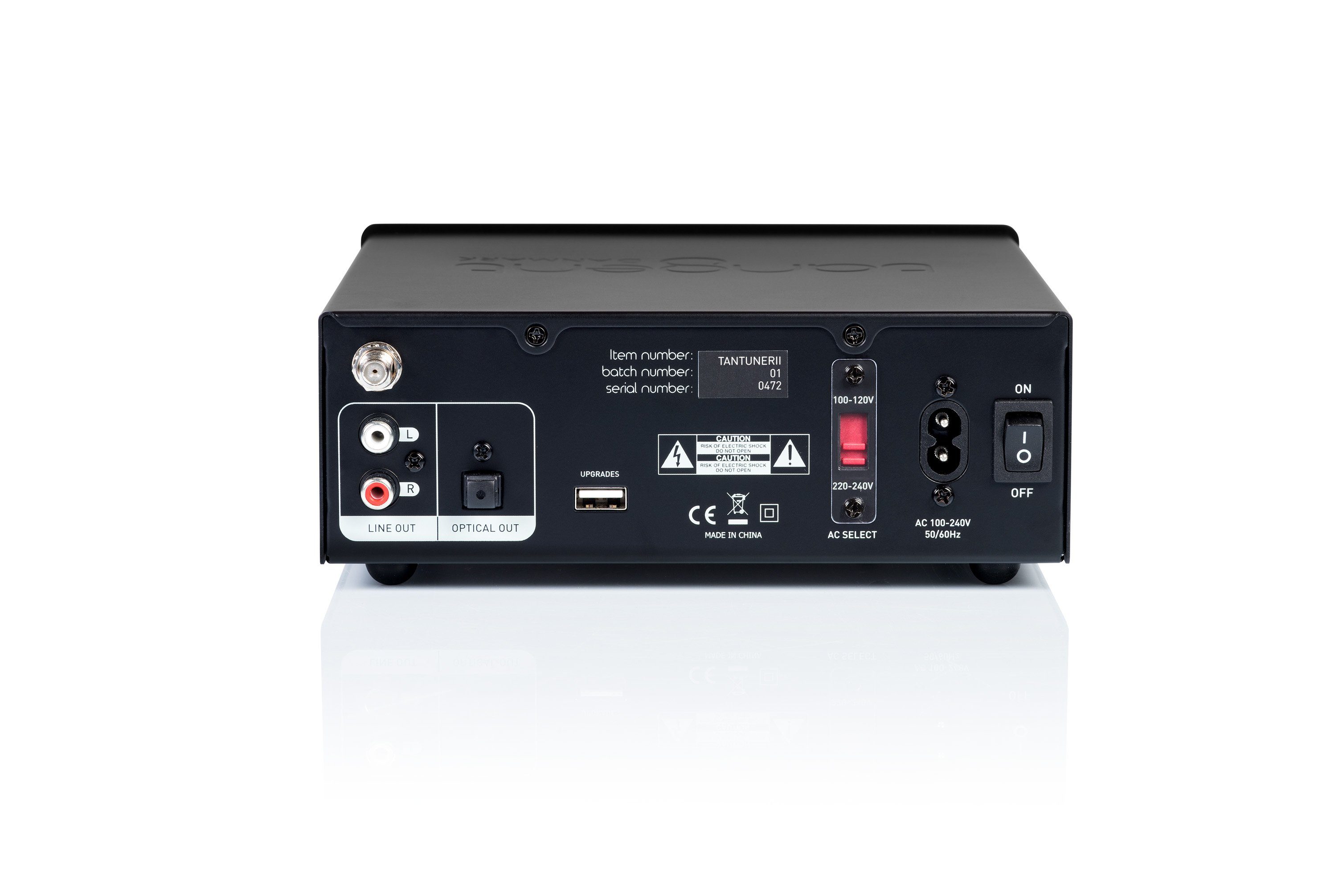 Tangent Tuner II Tuner (Eine Fernbedienung für alle-Tuner II +Ampster BT II und CD II, HiFi-Klangqualität von einem Mini-Radio)