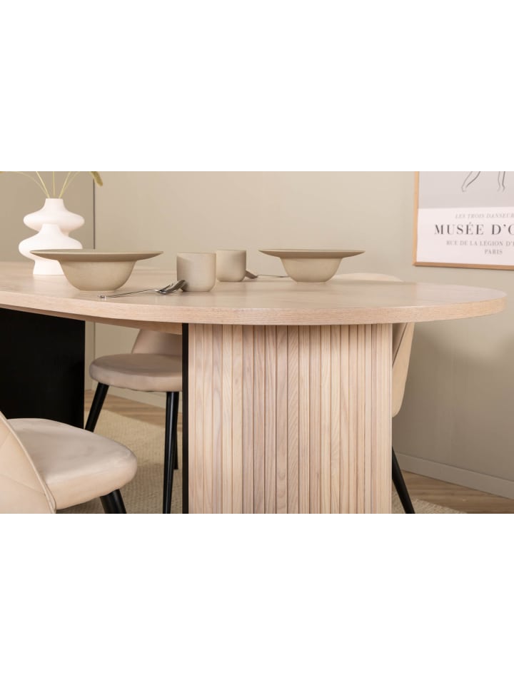 ebuy24 Essgruppe Bianca 1 (5-teilig) Beige 90 x 200 cm günstig kaufen onesize