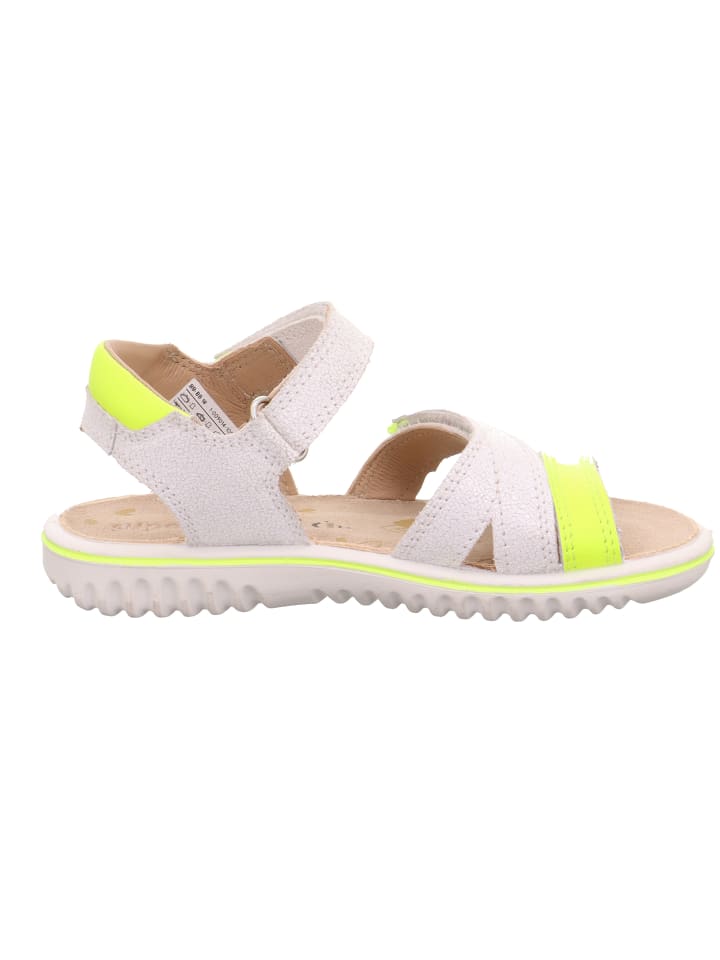 superfit Sandale SPARKLE in Weiß/Gelb günstig kaufen