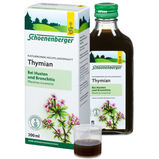 THYMIAN SAFT Schoenenberger  200 ml  Saft