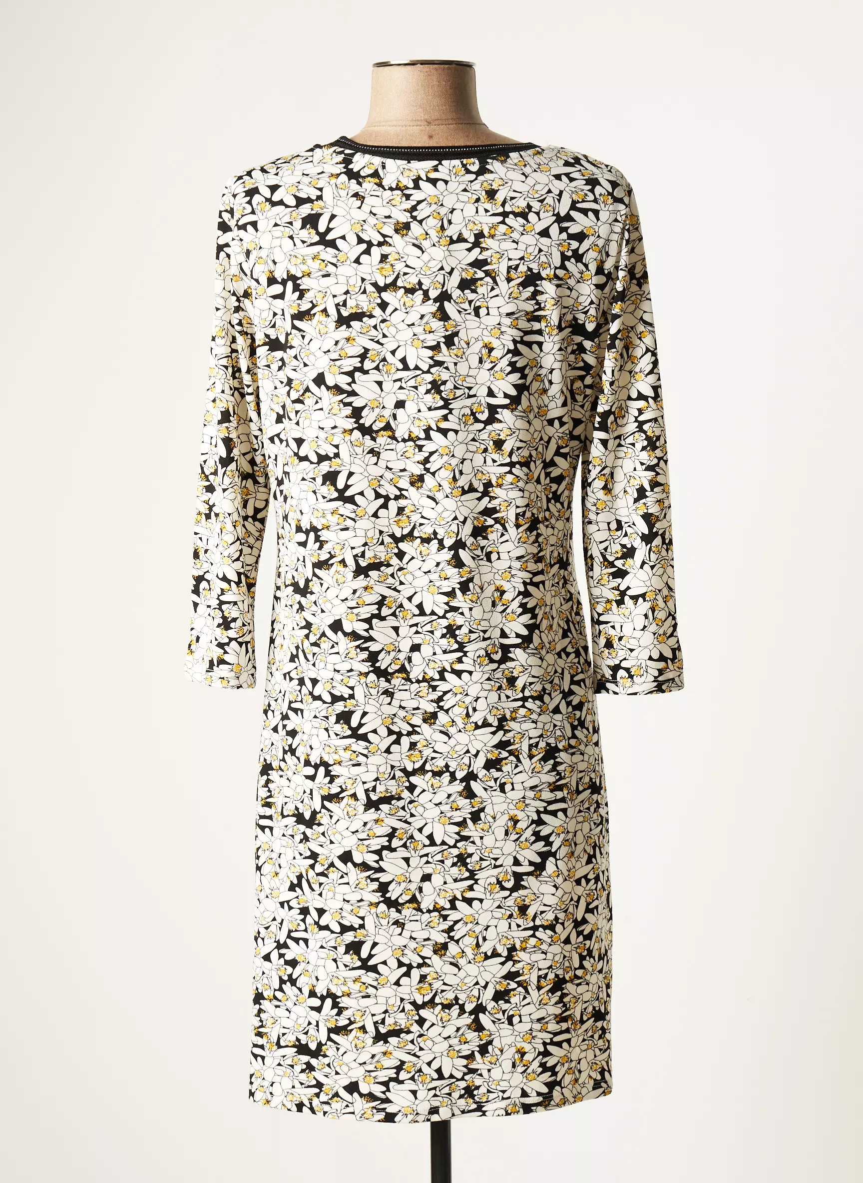Surkana Robes Mi Longues Femme couleur noir
