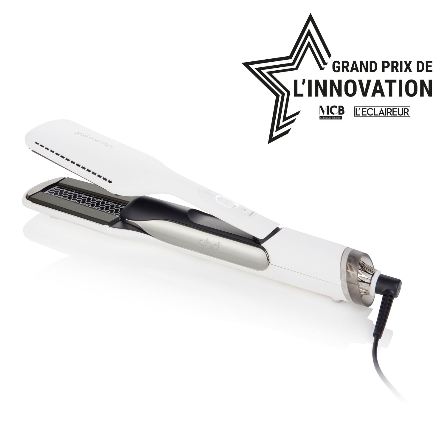 GHD Lisseur Séchant Duet Style Blanc Lisseur 2-en-1