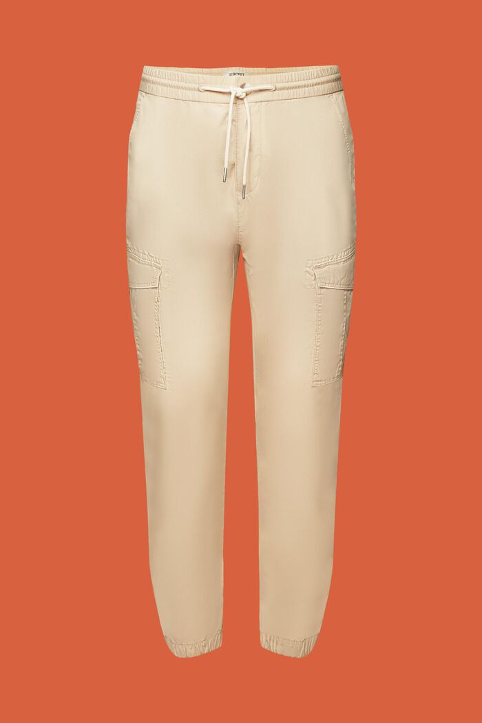 Pull-on-Cargohose, 100 % Baumwolle