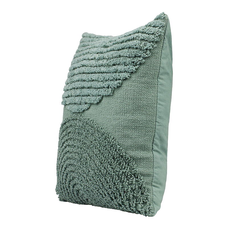 Home Pute 45x45 cm tuft dus grønn