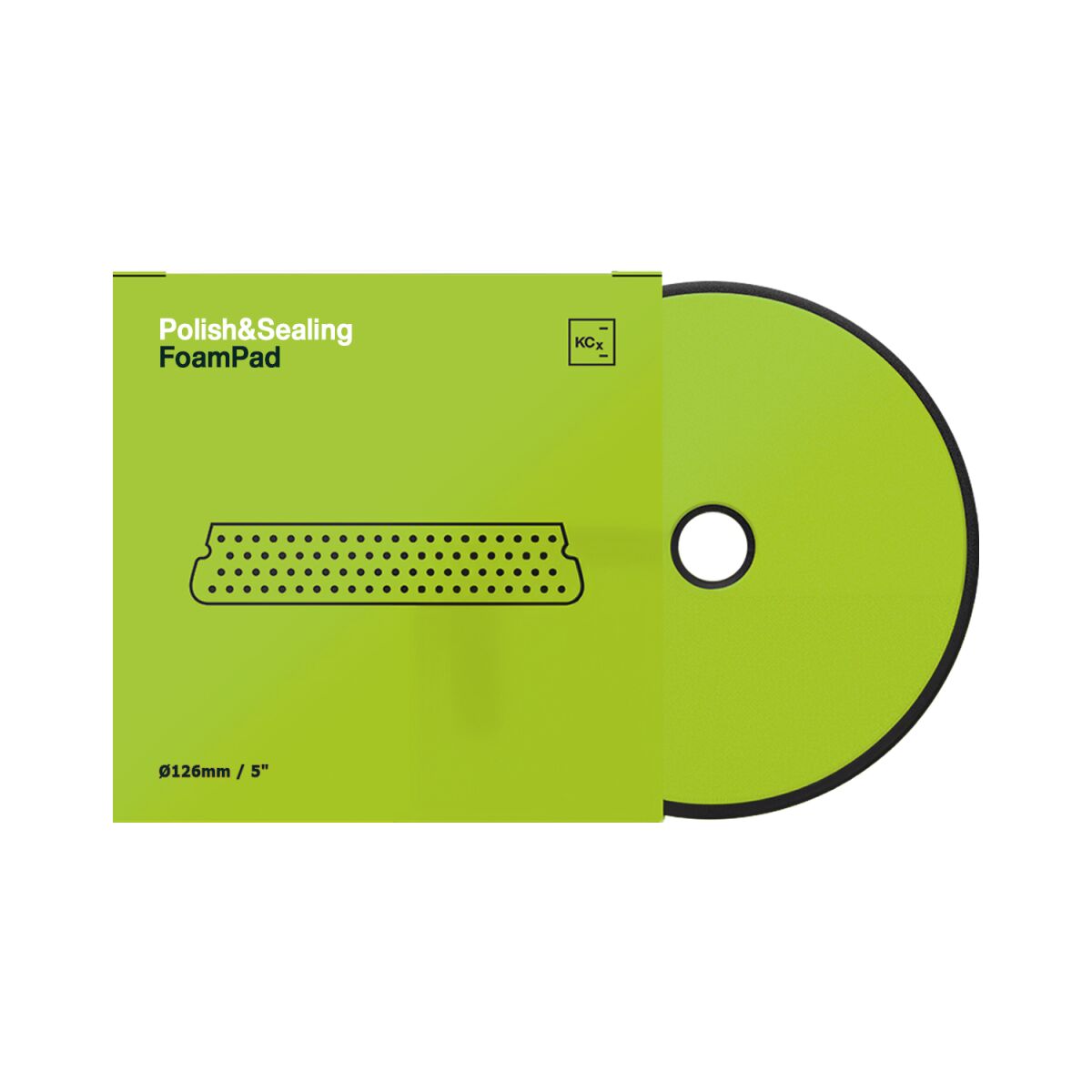 Koch Chemie Polish & Sealing Foam Pad Polierschwamm Ø126 Grün