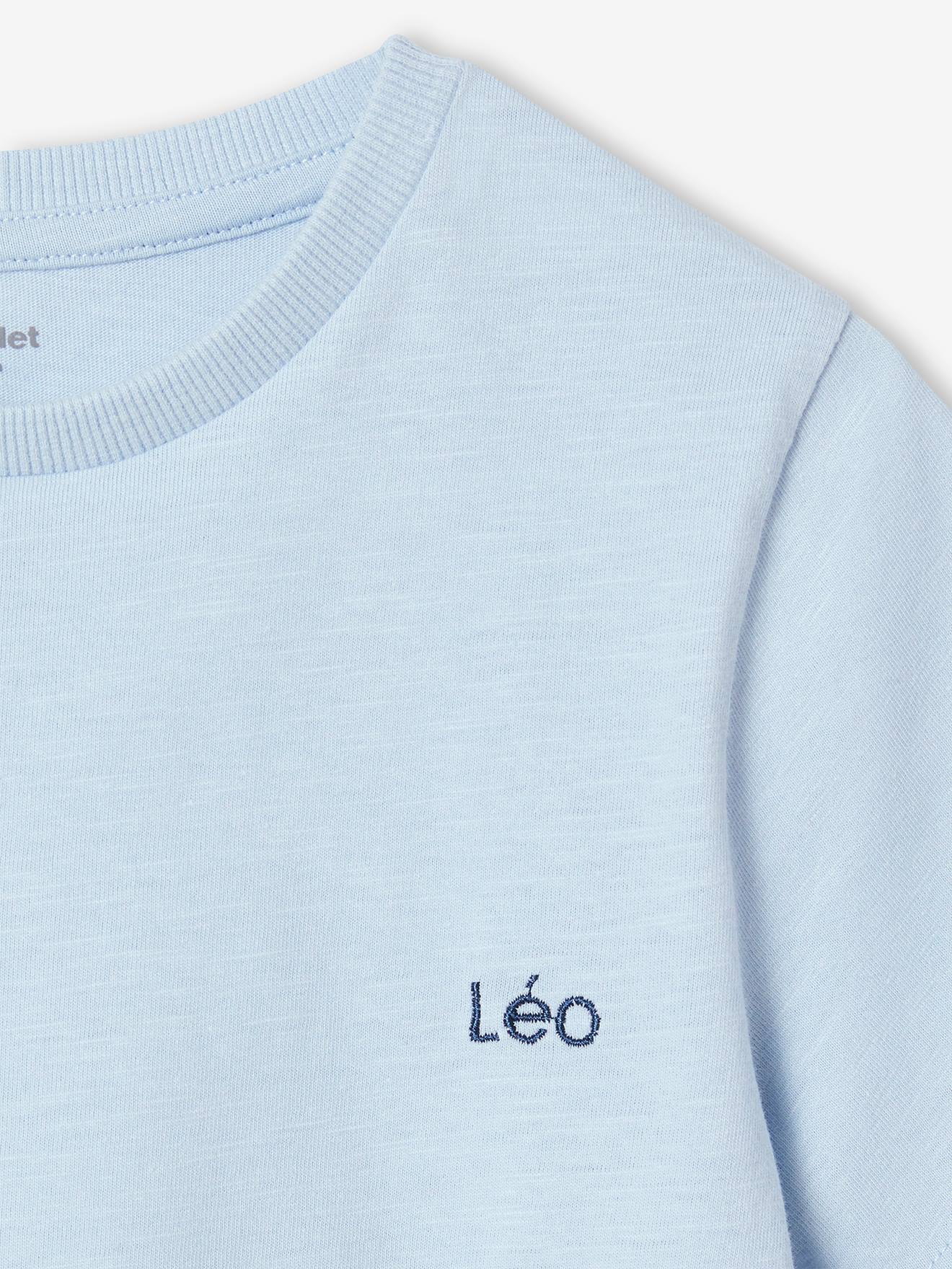 T-shirt Basics personnalisable garçon manches courtes bordeaux