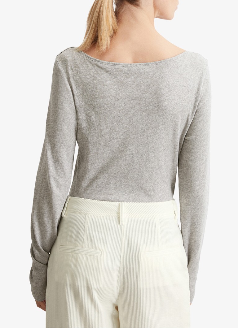 Marc O'Polo long-sleeved shirt with mottled design