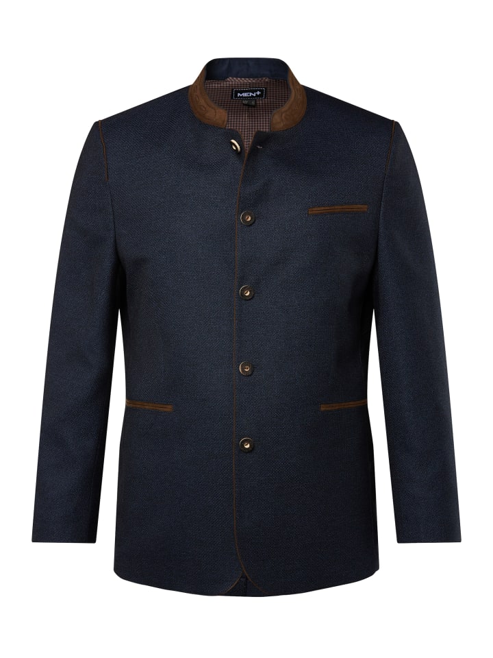 Men Plus Trachtenjanker in navy blau günstig kaufen