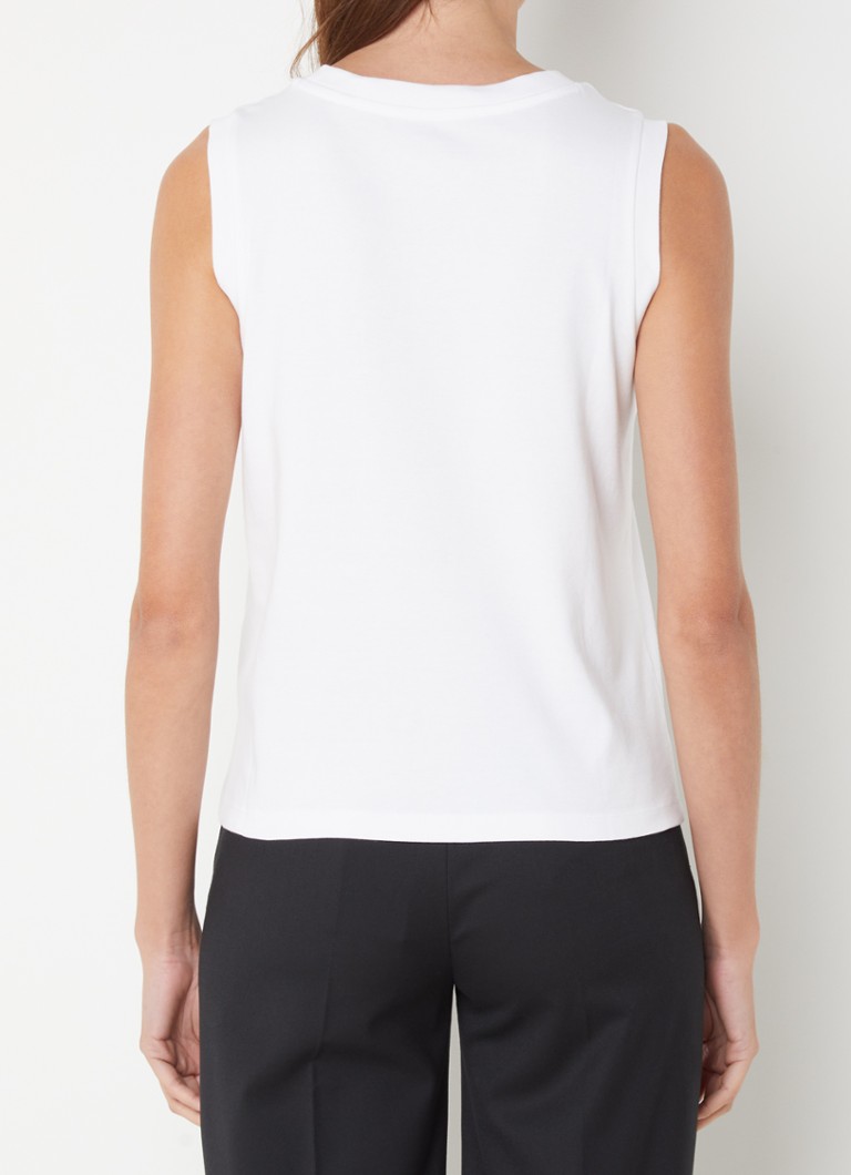 OPUS Ilayda sleeveless top with stretch