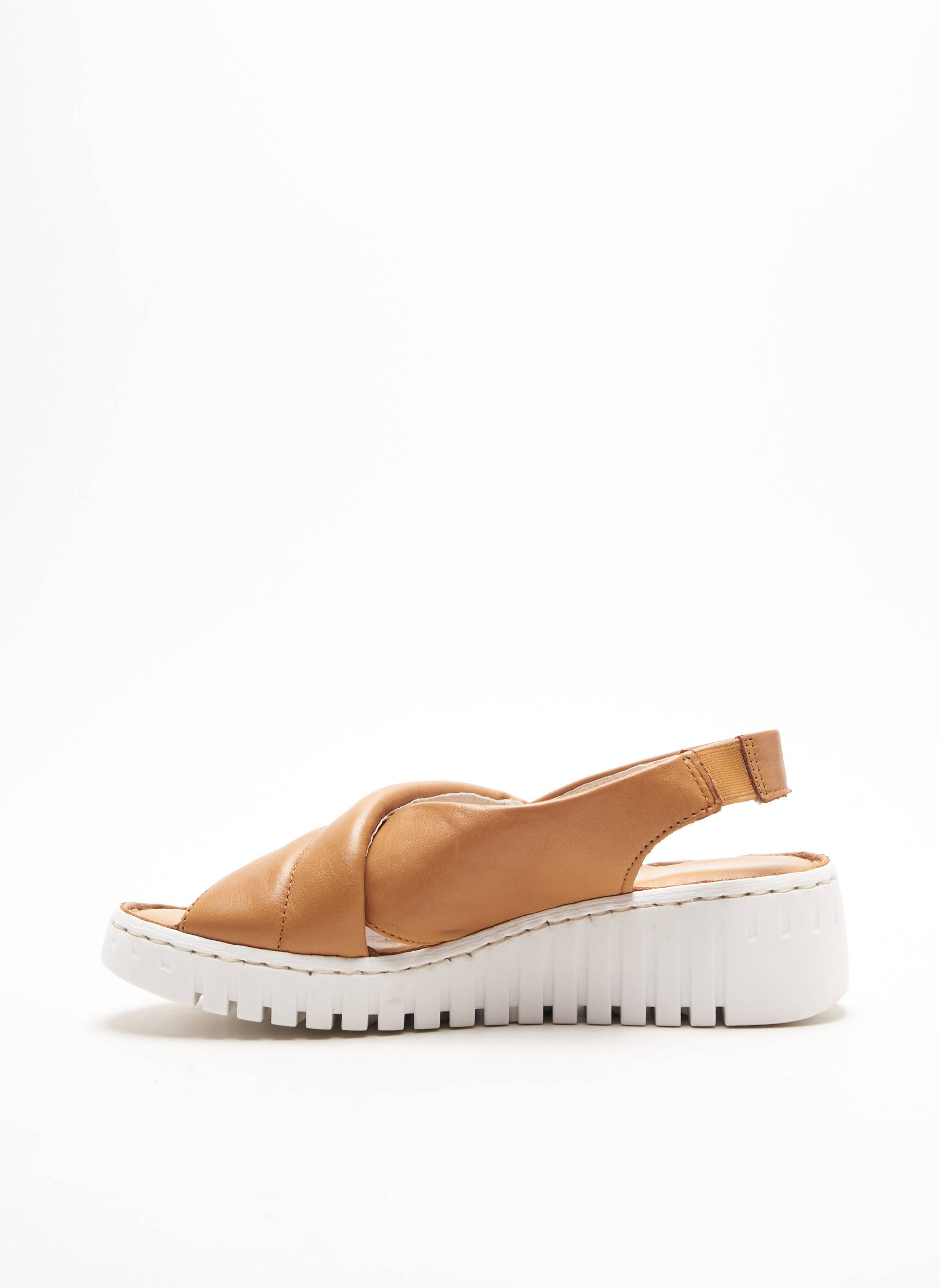 Elue Par Nous Sandales Nu Pieds Femme couleur marron