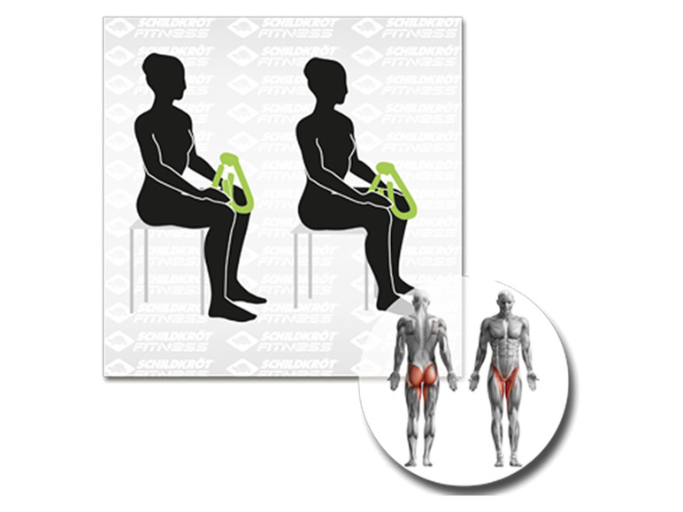 Schildkröt Fitness Oberschenkel Trainer / Leg Trainer
