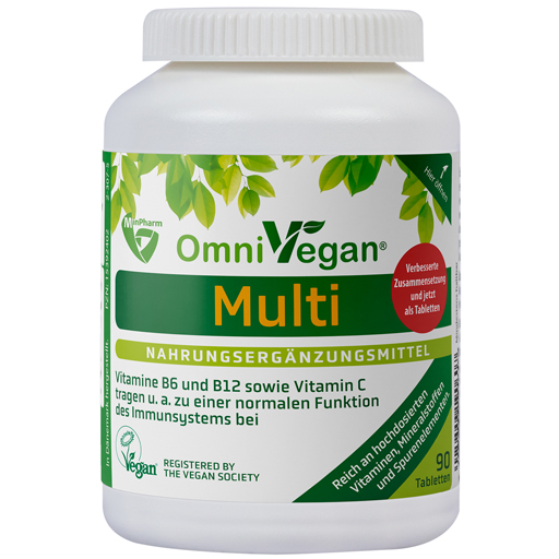 OMNIVEGAN Multi zertifiziert vegan Tabletten  90 St  Tabletten