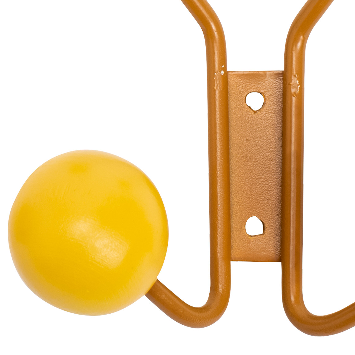 4er Kleiderhaken mit Kugeln