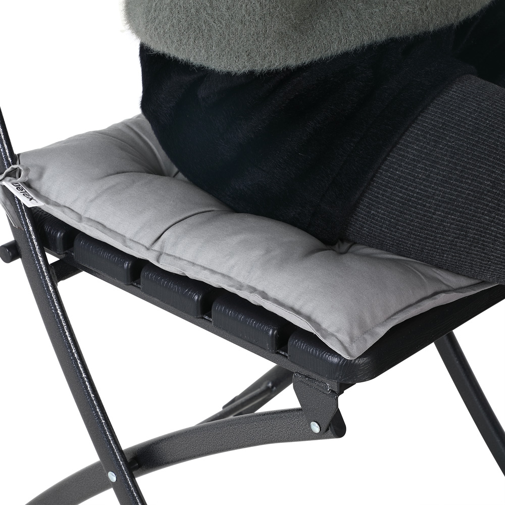 Detex Sitzkissen 4er-Set Cozy Grau