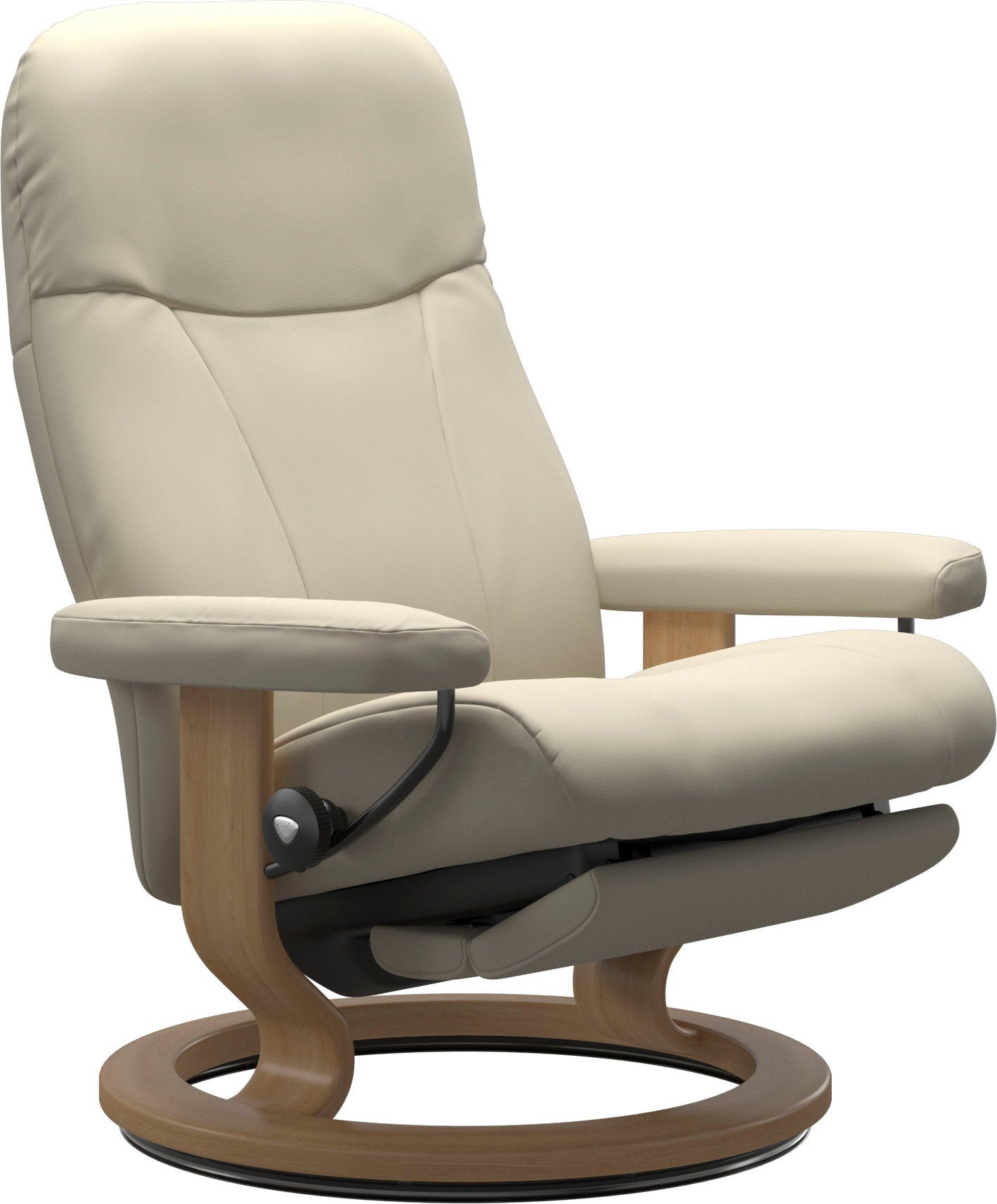 Stressless® Relaxsessel Garda, verstellbar, optional 2-motorisch, Größe M & L, Gestell Eiche