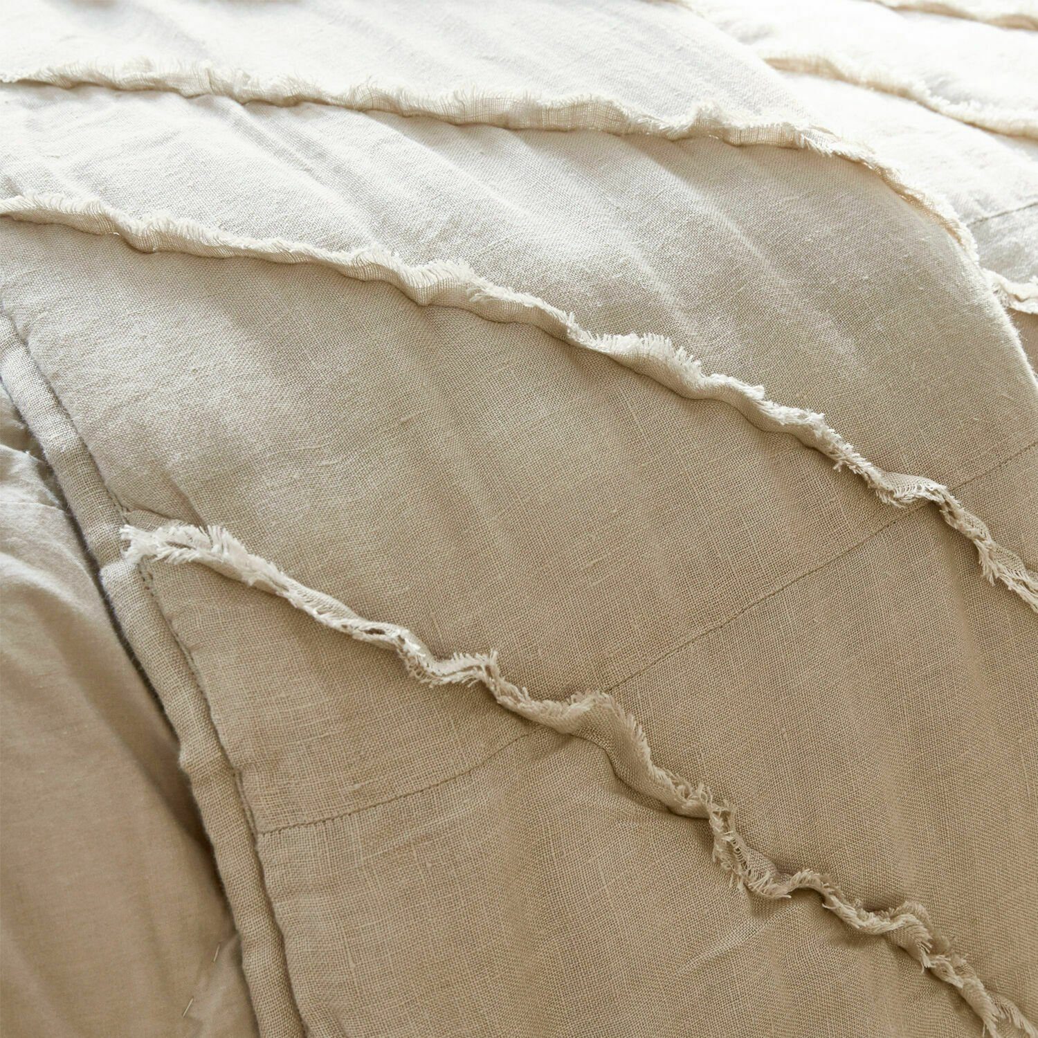 Baumwollbettdecke, Quilt Eynden beige, Mirabeau