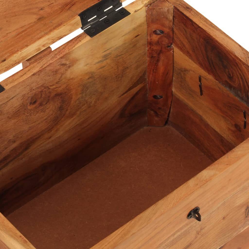 vidaXL Aufbewahrungsbox Aufbewahrungsbox 39x28x31 cm Massivholz Akazie (1 St)