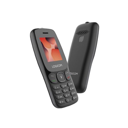 LOGICOM E45 4G Mobiele Telefoon Zwart