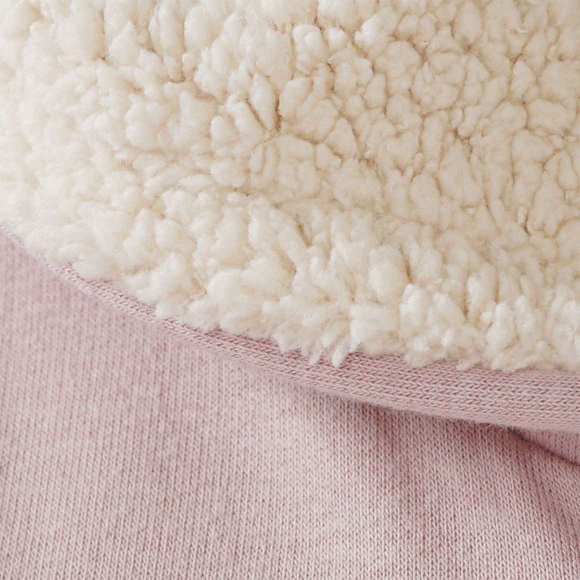 Kinder Sweatjacke mit Teddyplüsch
