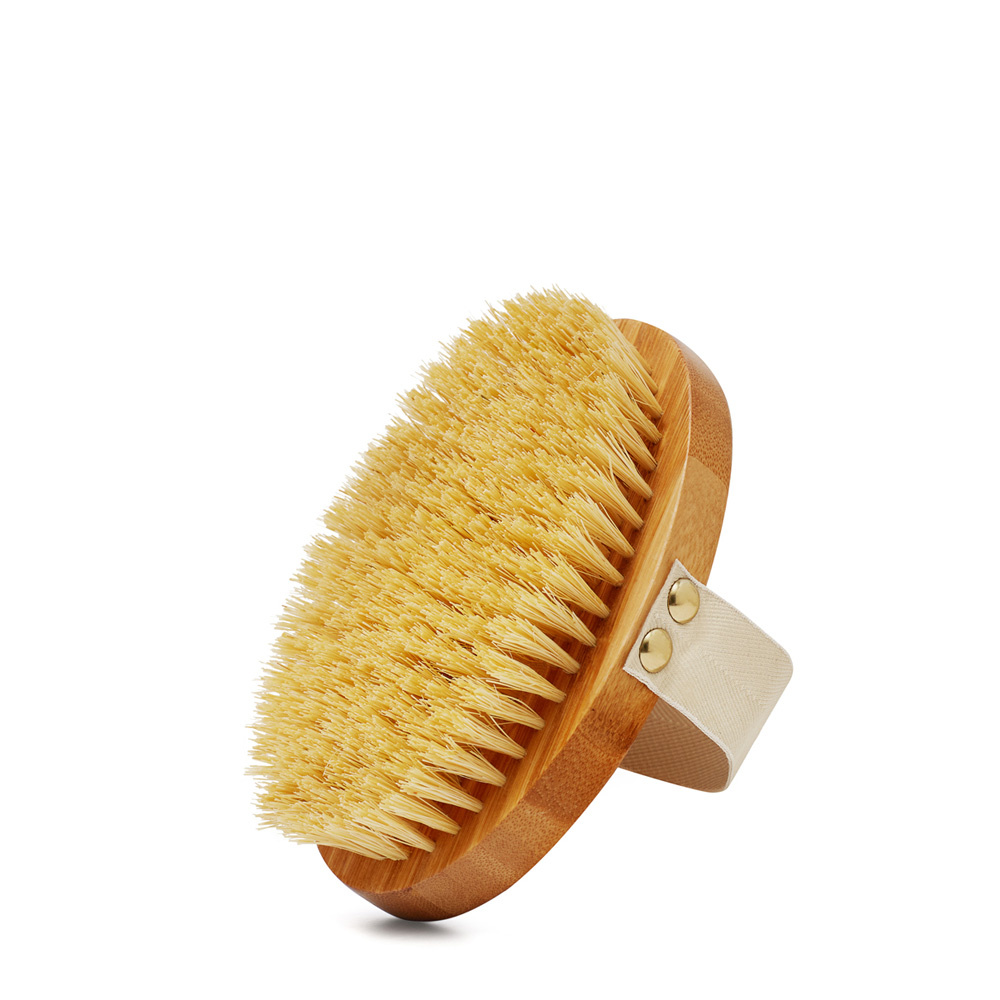 crystallove CRYSTALLOVE Bamboo agave body brush