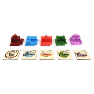 Upgrade Kit for Food Chain Magnate - 55 Pieces