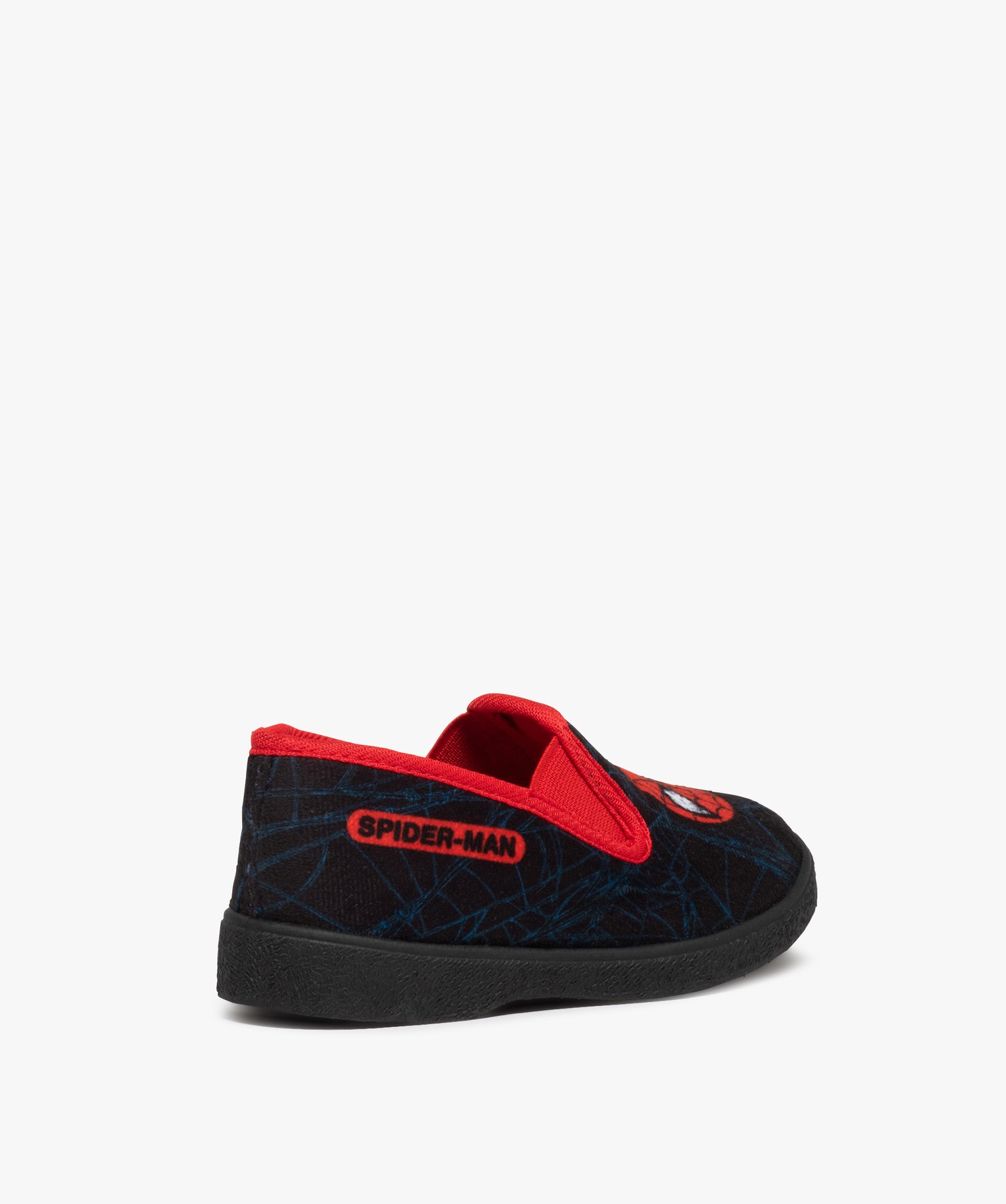 Pantoufles Garçon en velours ras Spider-Man - Marvel rouge | GEMO