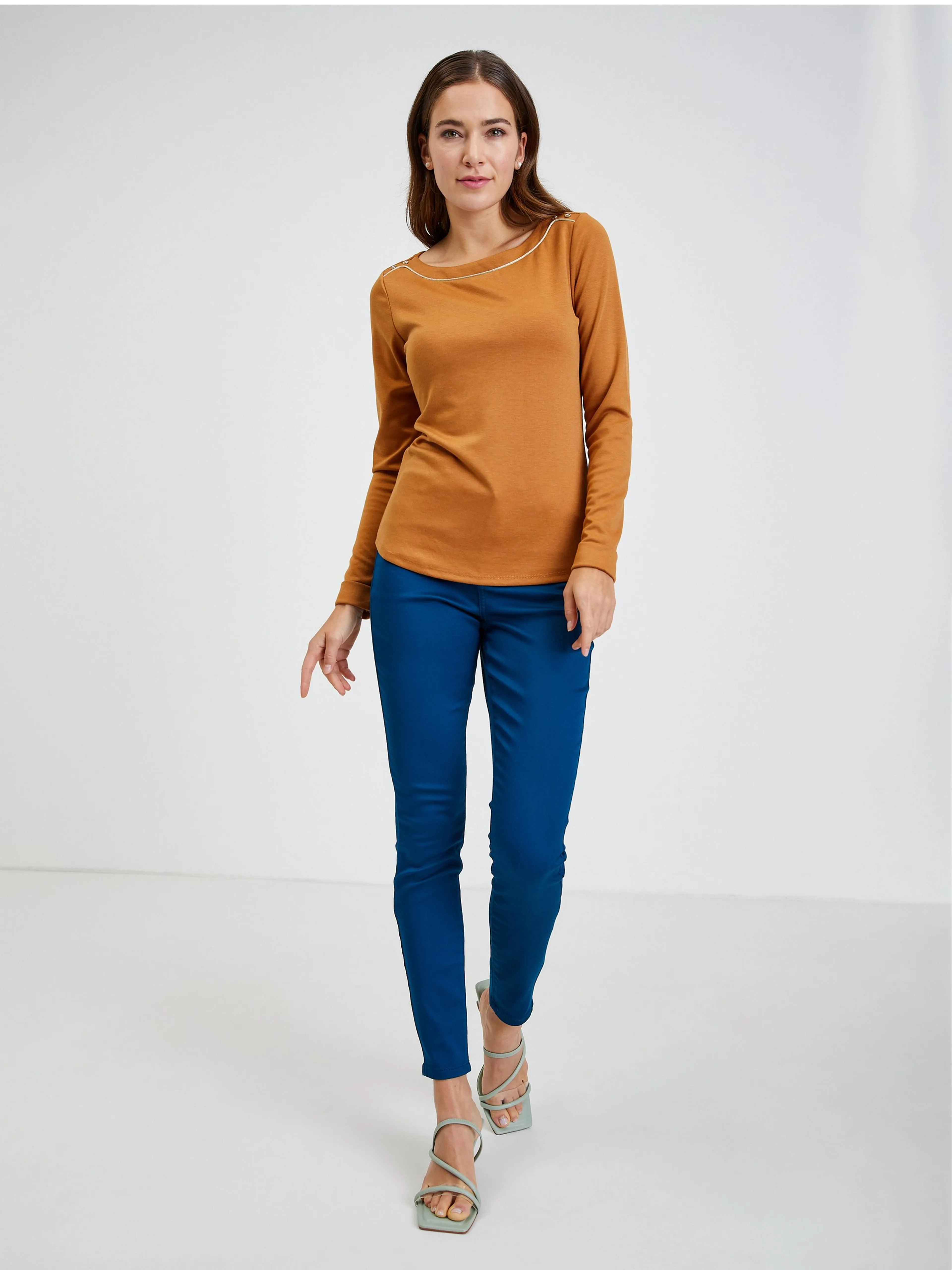 Braunes Damen T-Shirt ORSAY