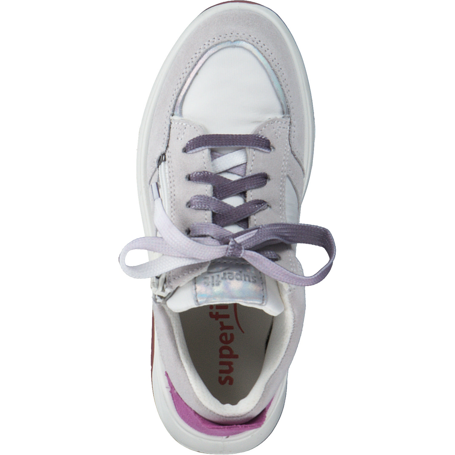 Superfit MELODY 000635, Sneakers Low, Kinder, weiß