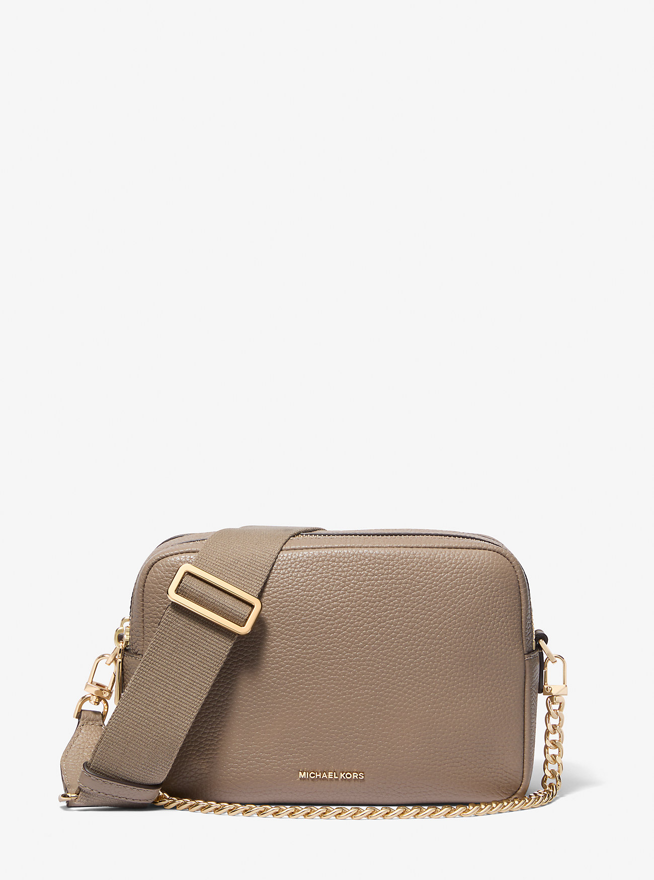 Bryant Medium Pebbled Leather Camera Skulderveske – BIRCH