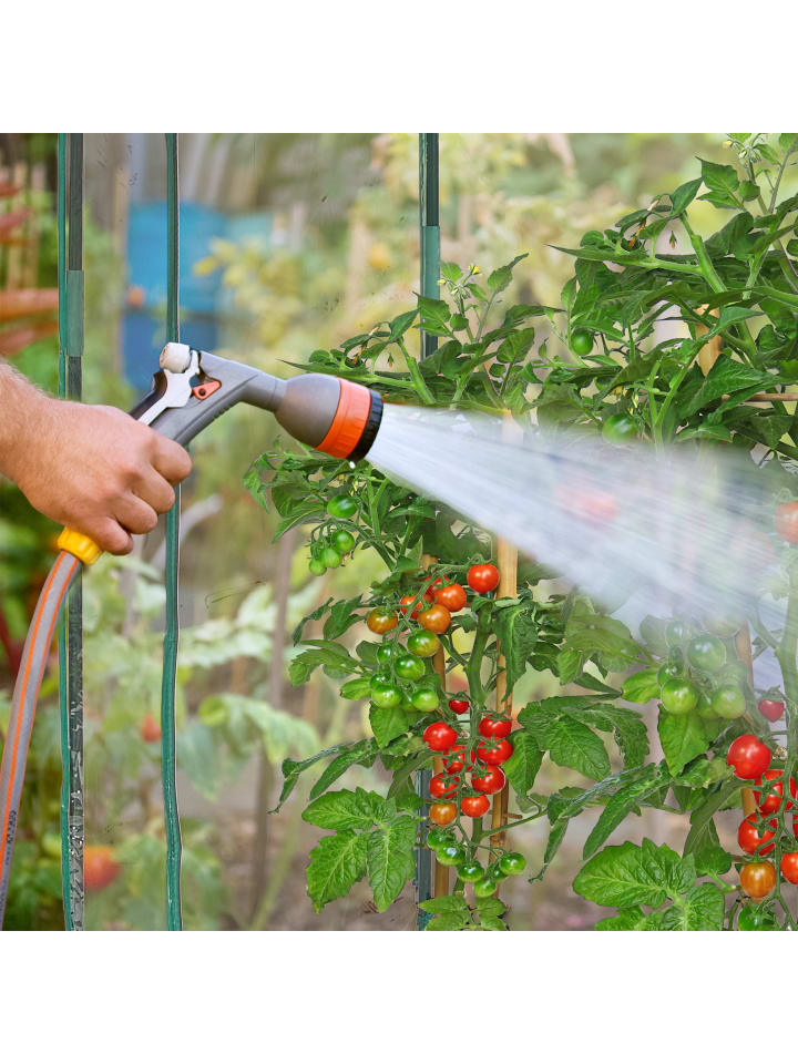 relaxdays Tomatengewächshaus in Transparent/ Grün - (B)130 x (H)170 x (T)75 cm günstig kaufen onesize