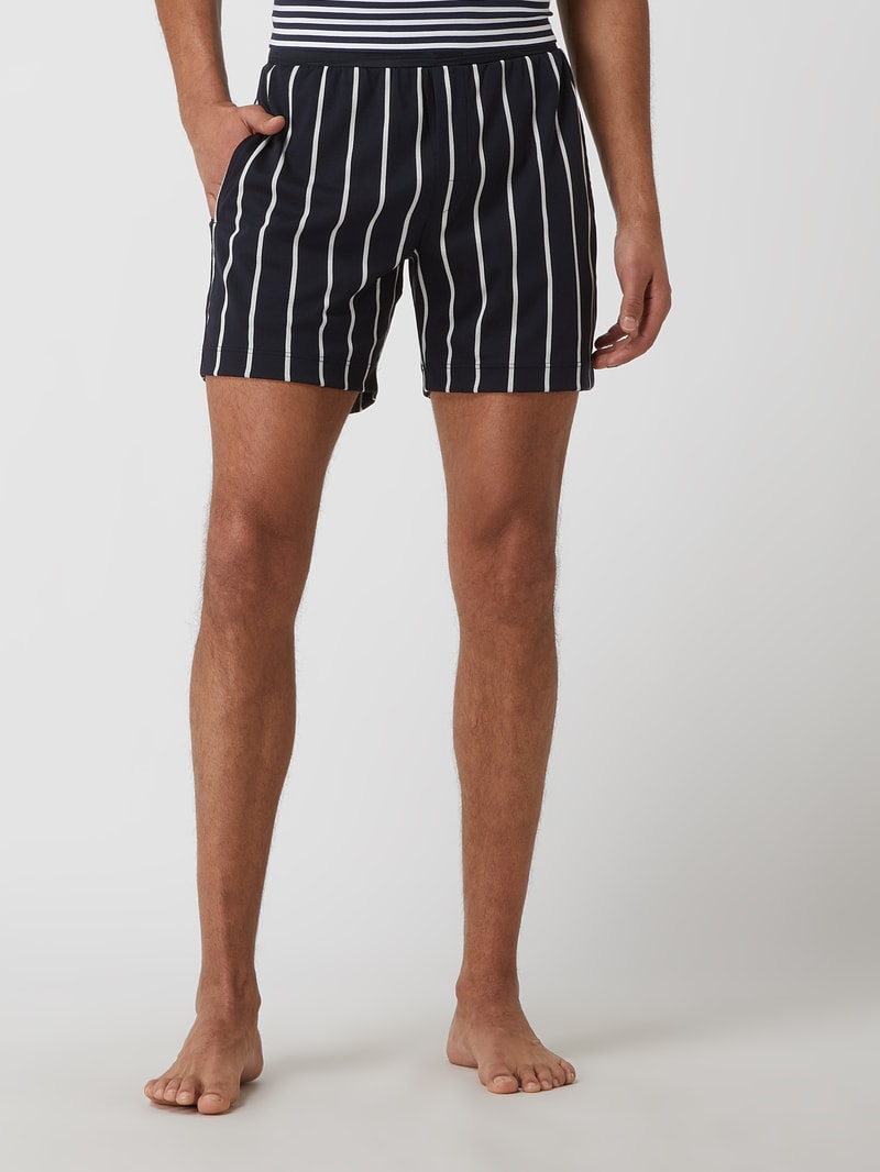 Pyjama-Hose aus Baumwolle Modell 'Valsted' in dunkelblau