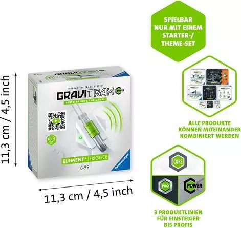 GraviTrax POWER Element Trigger - Kugelbahn-Erweiterung für Kinder ab 8 Jahren