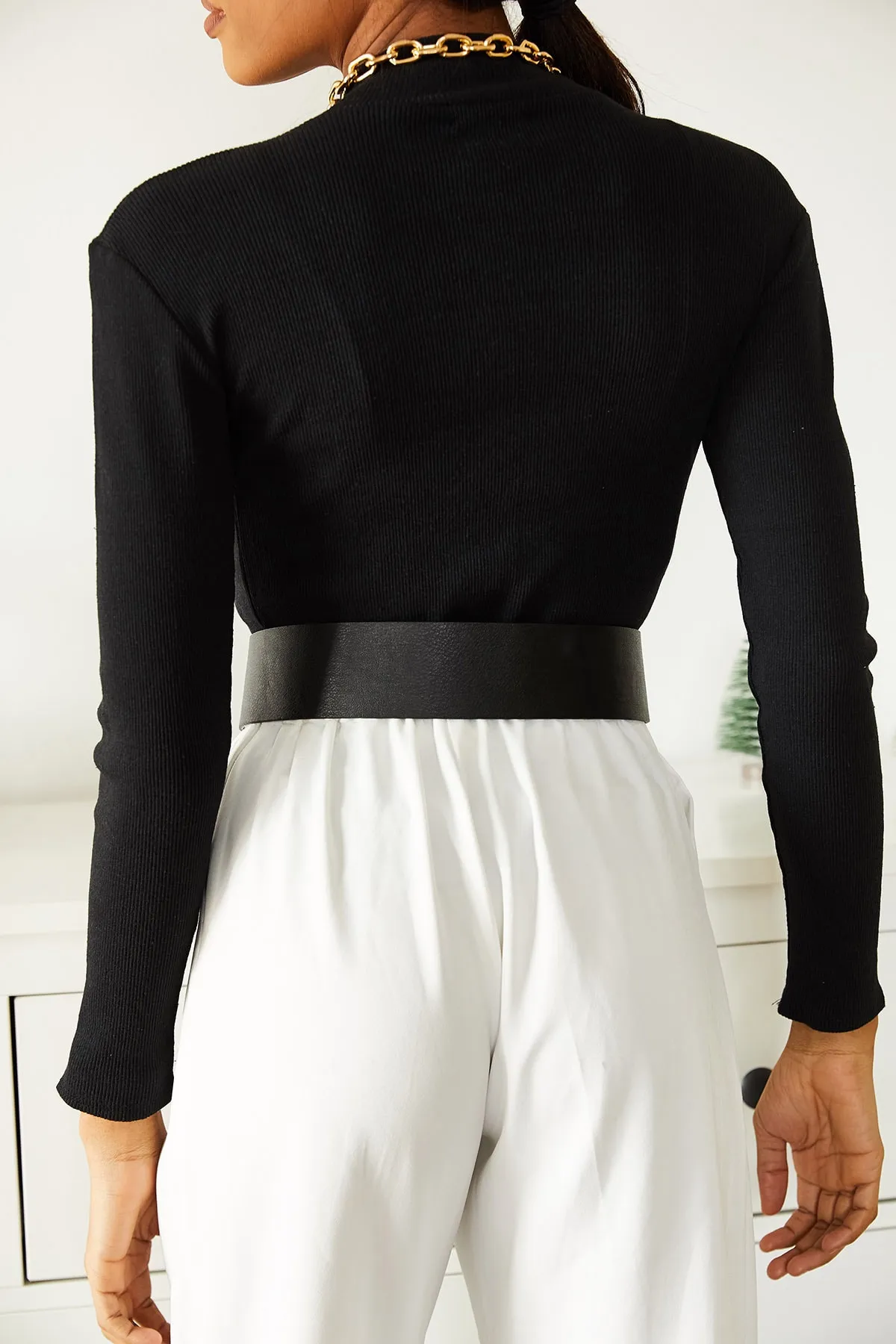 XHAN  Rollkragenpullover für Damen 1KZK3-10863-02